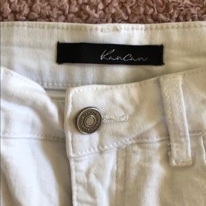 KanCan High Rise Denim Shorts